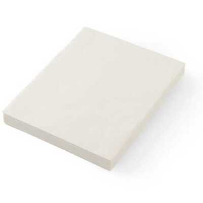Papel antigordura - 500 unidades, Branco, 500 pcs. , 250x200mm