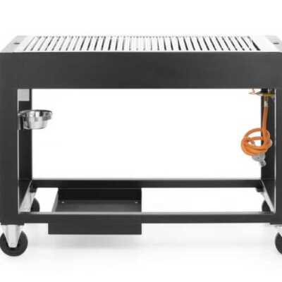Barbecue a gás Tampa, Preto, 10kW, 1260x580x(H)900mm