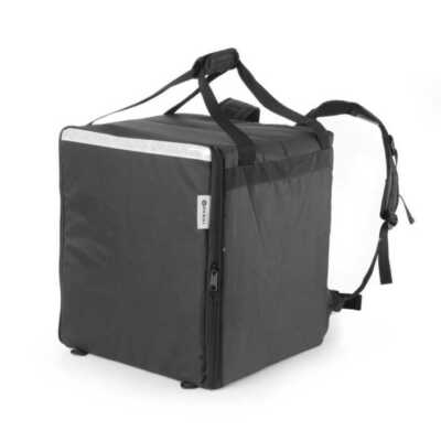 Mochila térmica de entrega de pizza e comida, 75,2L, Preto, 410x410x(H)480mm