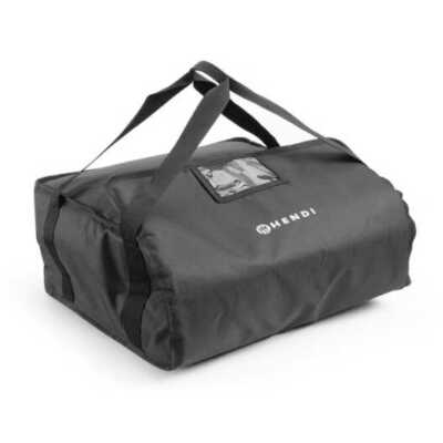 Saco para entrega de pizza, 45cm, Preto, 470x470x(H)210mm