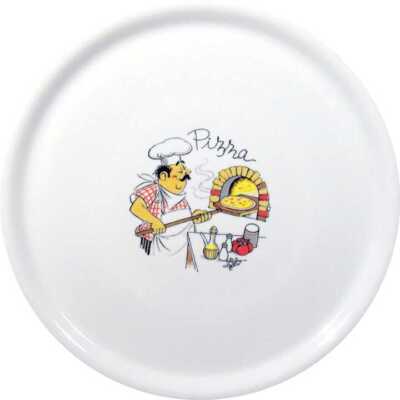 Prato de pizza Tradicional, Branco, ø330mm