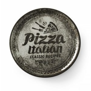 Prato de piza Coleção Recipe, preto, Preto, ø330mm