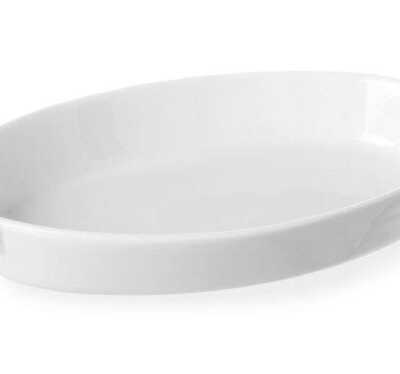 Prato para tapas oval, 0,35L, 262x140x(H)33mm