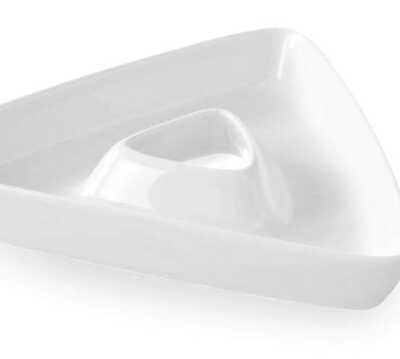 Prato triangular, 176x161x(H)27mm