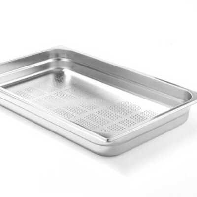 Recipiente Gastronorm 1/1 perfurado, GN 1/1, 28L, (H)200mm