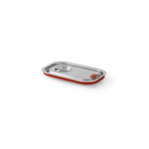 Tampa Gastronorm com aro em silicone, GN 1/4, 265x162mm