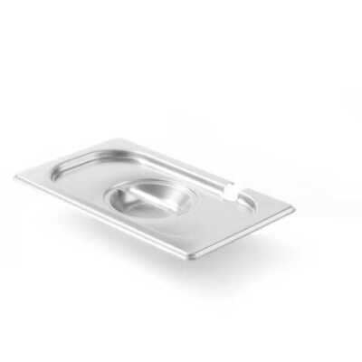 Tampa Gastronorm com encaixe para colheres, GN 1/4, 265x162mm