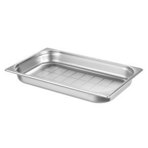 Recipiente Gastronorm 1/1 perfurado, GN 1/1, 9L, (H)65mm
