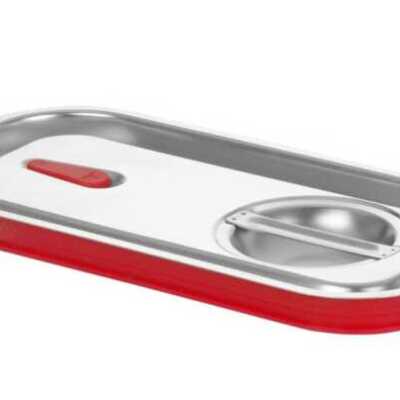 Tampa Gastronorm com aro em silicone, GN 1/3, 325x176mm