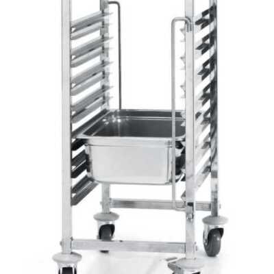 Carrinho para tabuleiros – 7 x GN 1/1, 445x615x(H)945mm