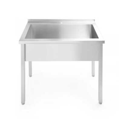 Mesa de Lavatório  - aparafusada, profundidade: 600 mm, 1000x600x(H)850mm