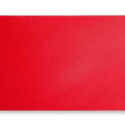 Tábua de corte HACCP 450x300, Vermelho, 450x300x(H)13mm
