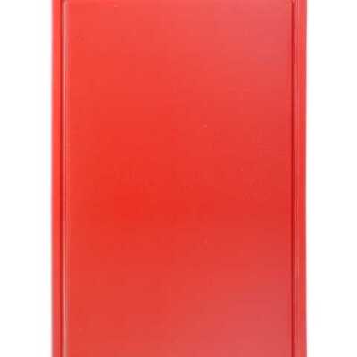 Tábua de corte HACCP Gastronorm 1/1, GN 1/1, Vermelho, 530x325mm