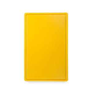 Tábua de corte HACCP Gastronorm 1/1, GN 1/1, Amarelo, 530x325mm