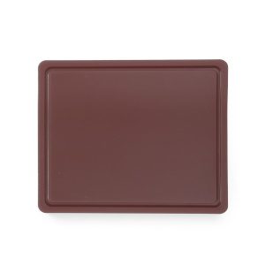 Tábua de corte HACCP Gastronorm 1/2, GN 1/2, Castanho, 325x265mm