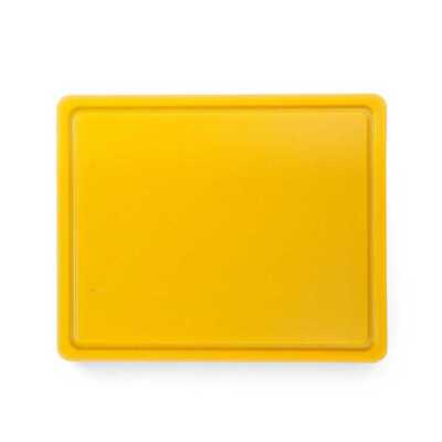 Tábua de corte HACCP Gastronorm 1/2, GN 1/2, Amarelo, 325x265mm
