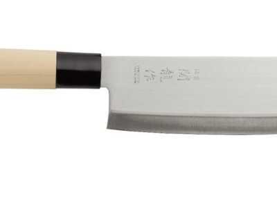 Faca japonesa Nakiri, Preto, (L)290mm