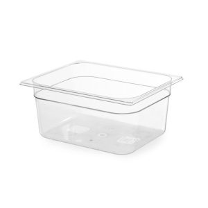 Recipiente Gastronorm 1/2, GN 1/2, 6,5L, Transparente, 325x265x(H)100mm