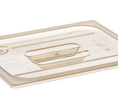 Tampa GN, resistente a altas temperaturas, GN 1/2, Transparente, 265x325mm