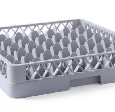 Cesto para copos para máquina de lavar loiça, 36 compartimentos, 500x500x(H)104mm