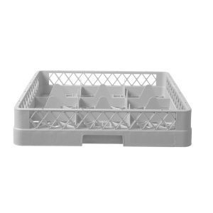 Cesto para copos para máquina de lavar loiça, 9 compartimentos, 500x500x(H)104mm