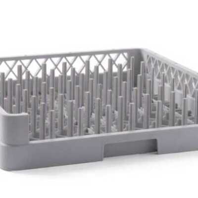 Cesto de tabuleiros para máquina de lavar loiça, 500x500x(H)100mm