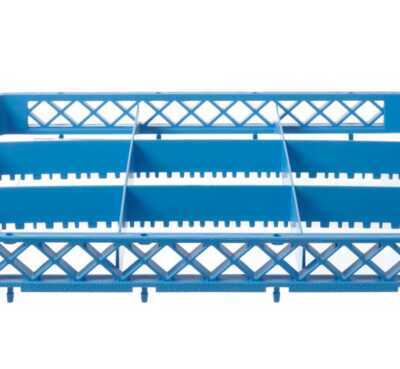 Extensor de cesto para máquina de lavar loiça, 9 compartimentos 150x150 mm, 500x500x(H)45mm