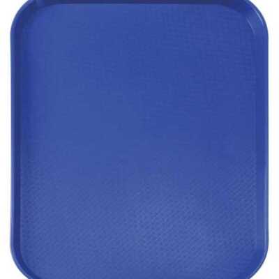 Tabuleiros para fast food pequenos, Azul, 265x345x(H)20mm