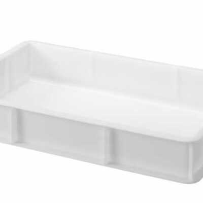 Caixa para massa de piza GN1/1, GN 1/1, Branco, 530x325x(H)90mm