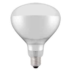 Lâmpada de calor de infravermelhos, Branco, 230V/250W, ø125x(H)170mm