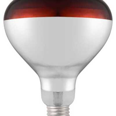 Lâmpada de calor de infravermelhos, Vermelho, 230V/250W, ø125x(H)170mm