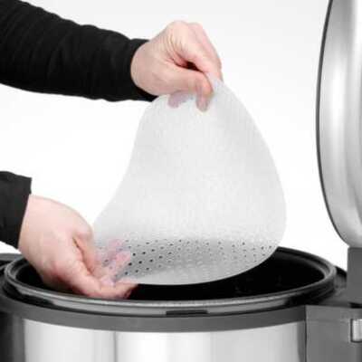 Tapete antiaderente para arrozeira, Tapete redondo em silicone