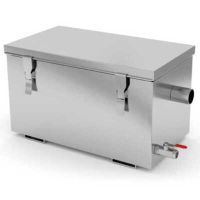 Caixa de gordura, 300l/h, 30L, 650x346x(H)308mm