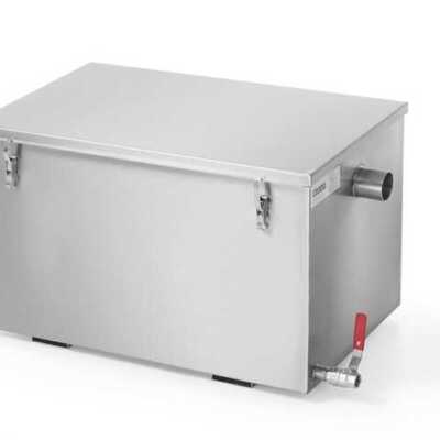 Caixa de gordura, 600l/h, 60L, 728x416x(H)398mm