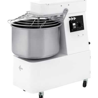 Misturador em espiral com cabeça ascendente e taça removível, 56 kg/h, 22L, 400V/750W, 400x672x(H)730mm