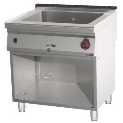 Banho-maria GN 2/1 200 mm com válvula de drenagem e base 80