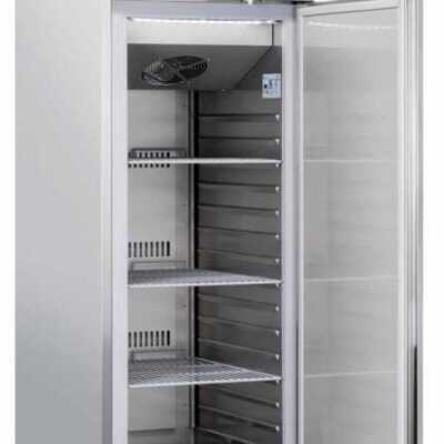 Armário negativo 546 L aço inoxidável