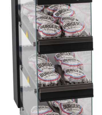 Vitrina aquecida - Passe-Burger 35-3
