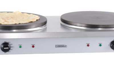 Máquina de crepes dupla 35 elétrica