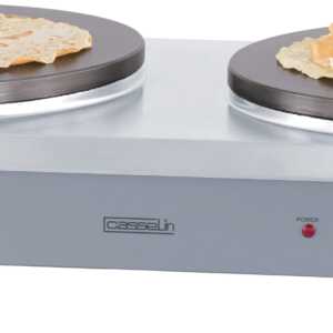 Máquina de crepes dupla 40 elétrica