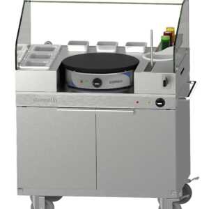 Carrinho para máquina de crepes 40 removível
