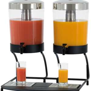 Dispensador de sumo de fruta 2 X 8 litros