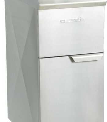 Fritadeira elétrica de piso 10 litros elevado rendimento