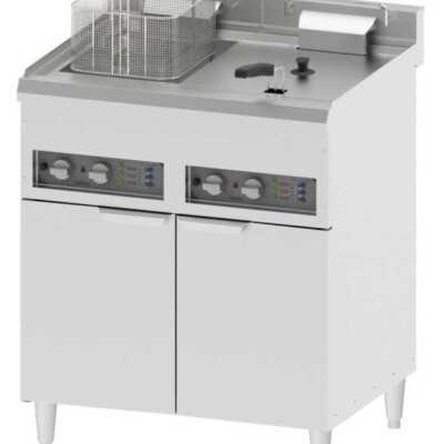 Fritadeira elétrica de piso 2 x 16 litros
