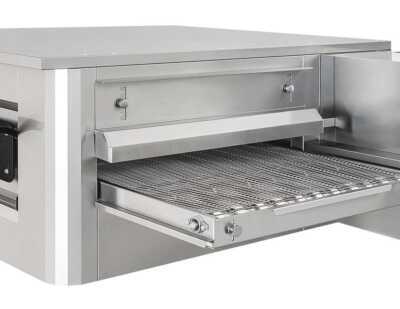 Forno de pizza com tapete 80