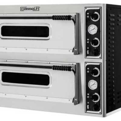 Forno de pizza elétrico 2x4 pizzas 32 cm