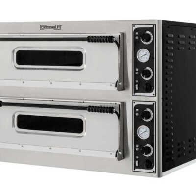 Forno de pizza elétrico 2x4 pizzas 35 cm