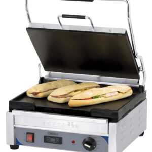 Grelhador Panini Grande Premium placas Lisa-Lisa com temporizador