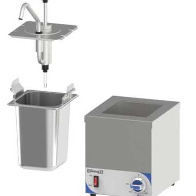 Dispensador de molho aquecido