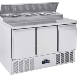 Saladete 3 portas 8 x GN 1/6
